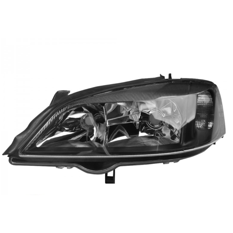 Фара передня для Opel Astra G “98-09 права (TYC) електр. чорн.